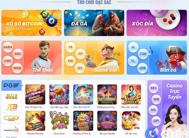 Triết lý vận hành và phát triển của các trang web game trực tuyến cấp 88Go - 88Go