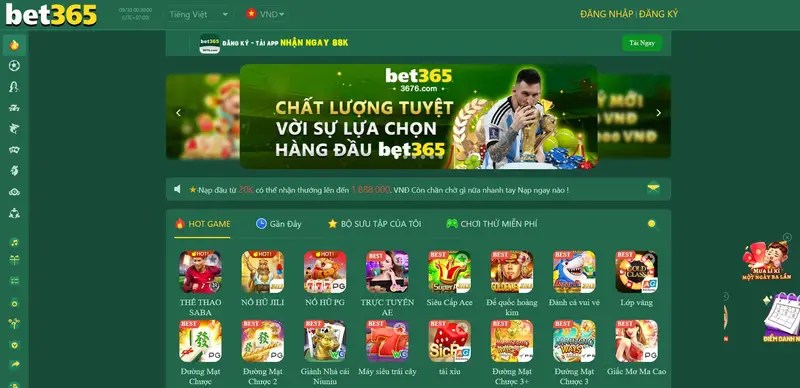 Danh sách các hạng mục trò chơi xuất sắc cấp độ Betvnd - Betvnd